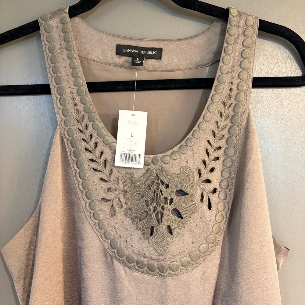 Women's Grey Sleeveless Top - Picture 2 of 2